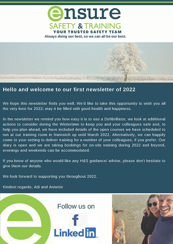 Newsletter January 2022 Businesses